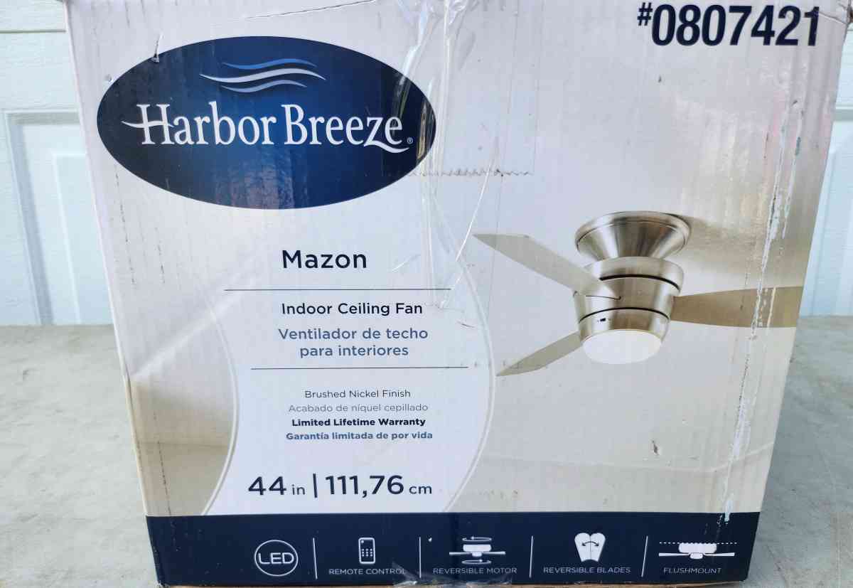 Harbor Breeze Mazon Ceiling Fan - Homosassa, Florida - FleaMarketBay