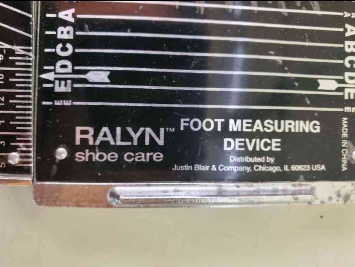 Jr Foot Measuring Tool  Pack Of 2  RRR Apparel - Rock Island, Tennessee - FleaMarketBay