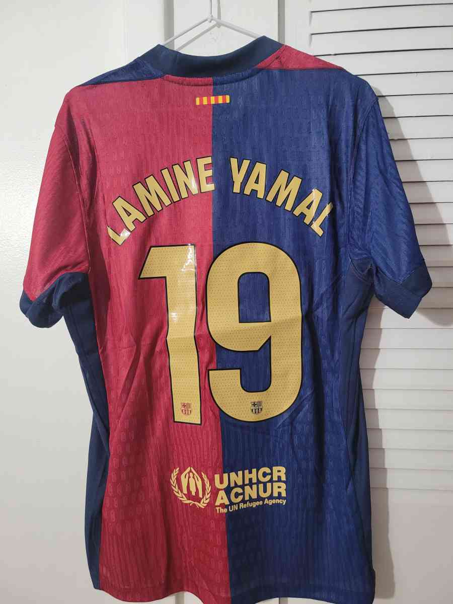 FC Barcelona 2025 Player Version Size L  Lamine Yamal - Miami, Florida