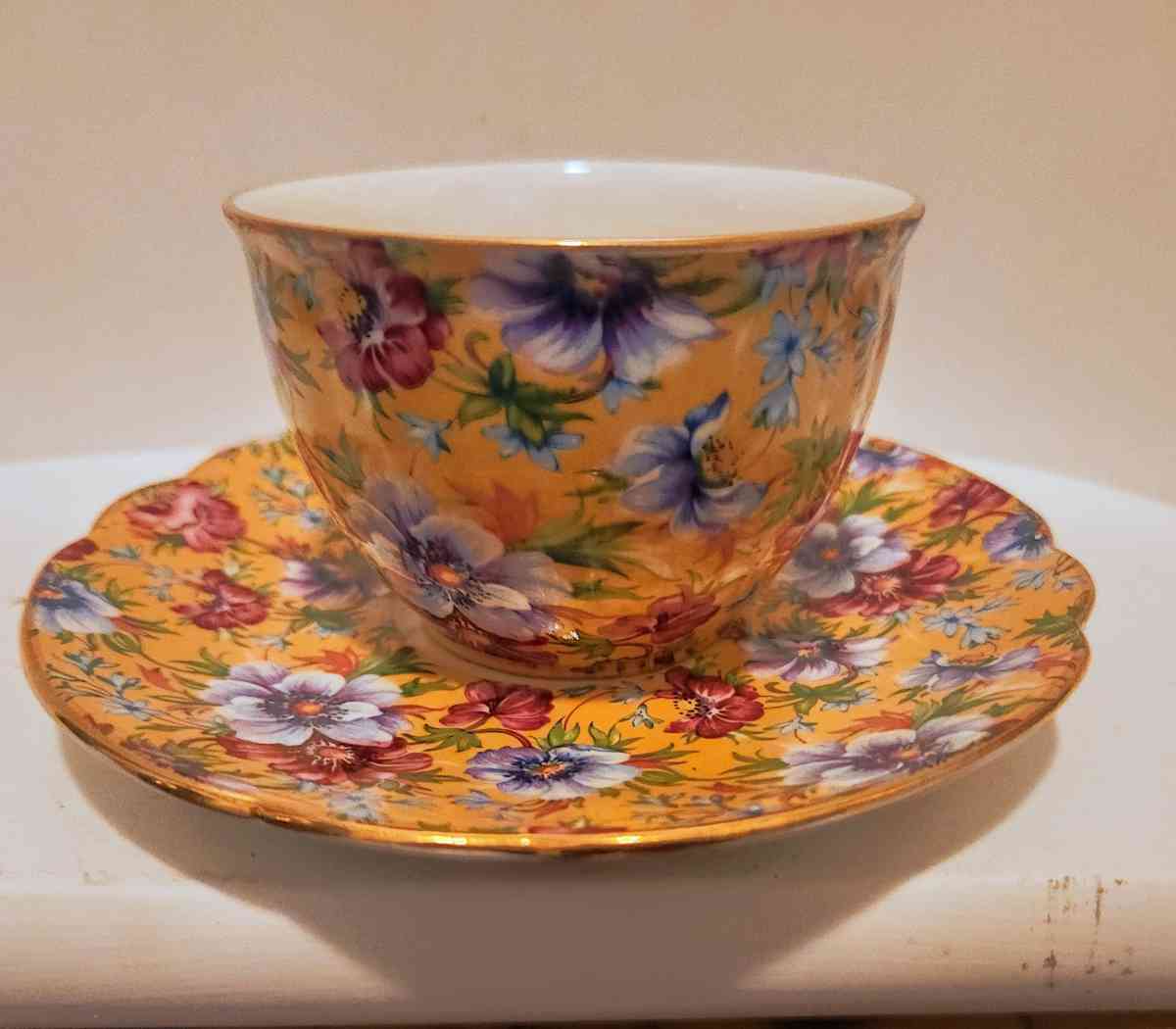 James SadlerBone China TeaCupSaucer - Buford, Georgia - FleaMarketBay