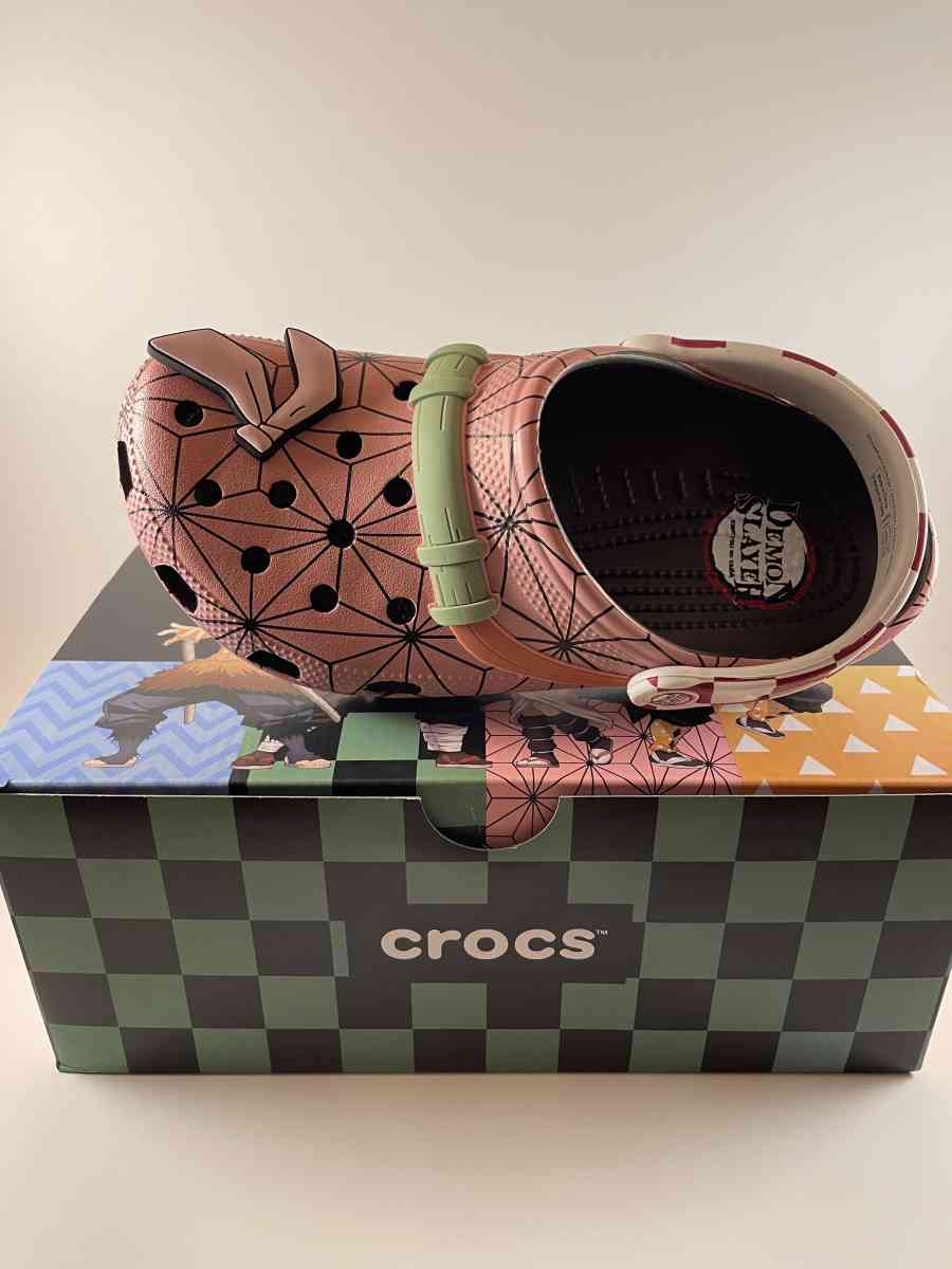 CROCS Demon Slayer Nezuko Brand New - Chicago, Illinois - FleaMarketBay