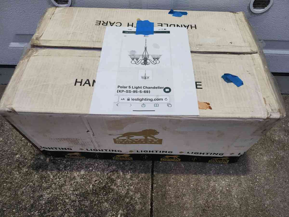 Savoy House Polar 5 Light Chandelier