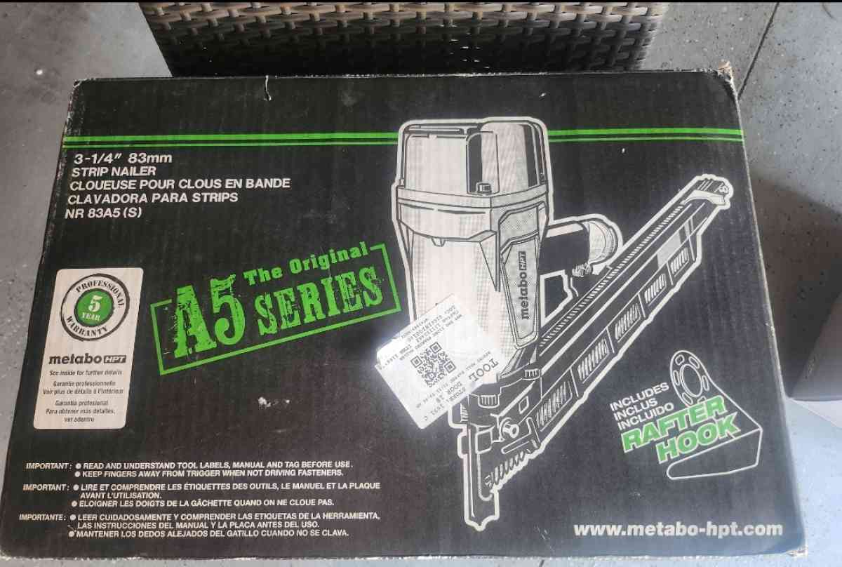 Metabo HPT NR83A5S Strip Nailer