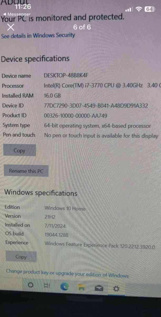 Gaming PC Intel 173770 GTX 970 240GB SSD storage 16GBRAM WiF - Aurora, Illinois - FleaMarketBay