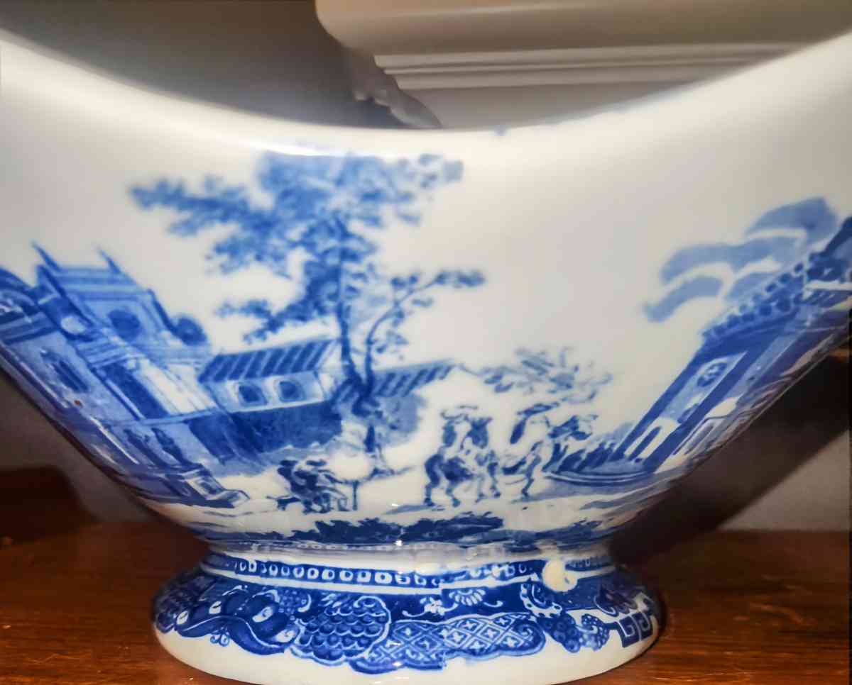 Victoria ware ironstone  pedestal bowl - Buford, Georgia - FleaMarketBay