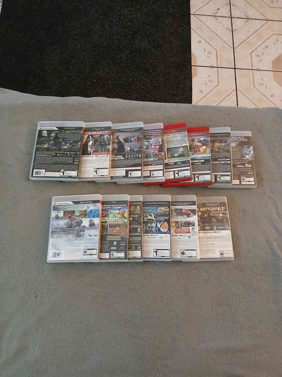 3 PlayStation 3 Games for PlayStation 3 - North Hollywood, California - FleaMarketBay