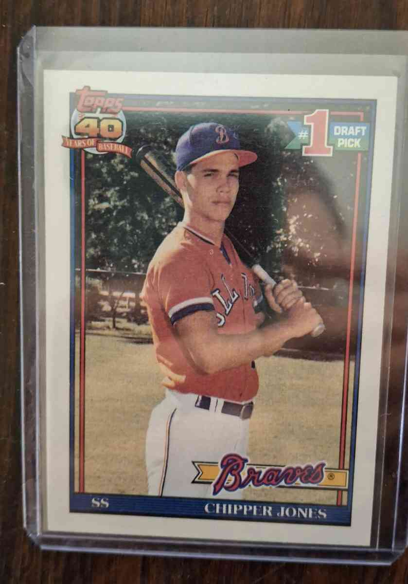 1991 Chipper Jones Dessert Shield RC - Fountain Inn, South Carolina