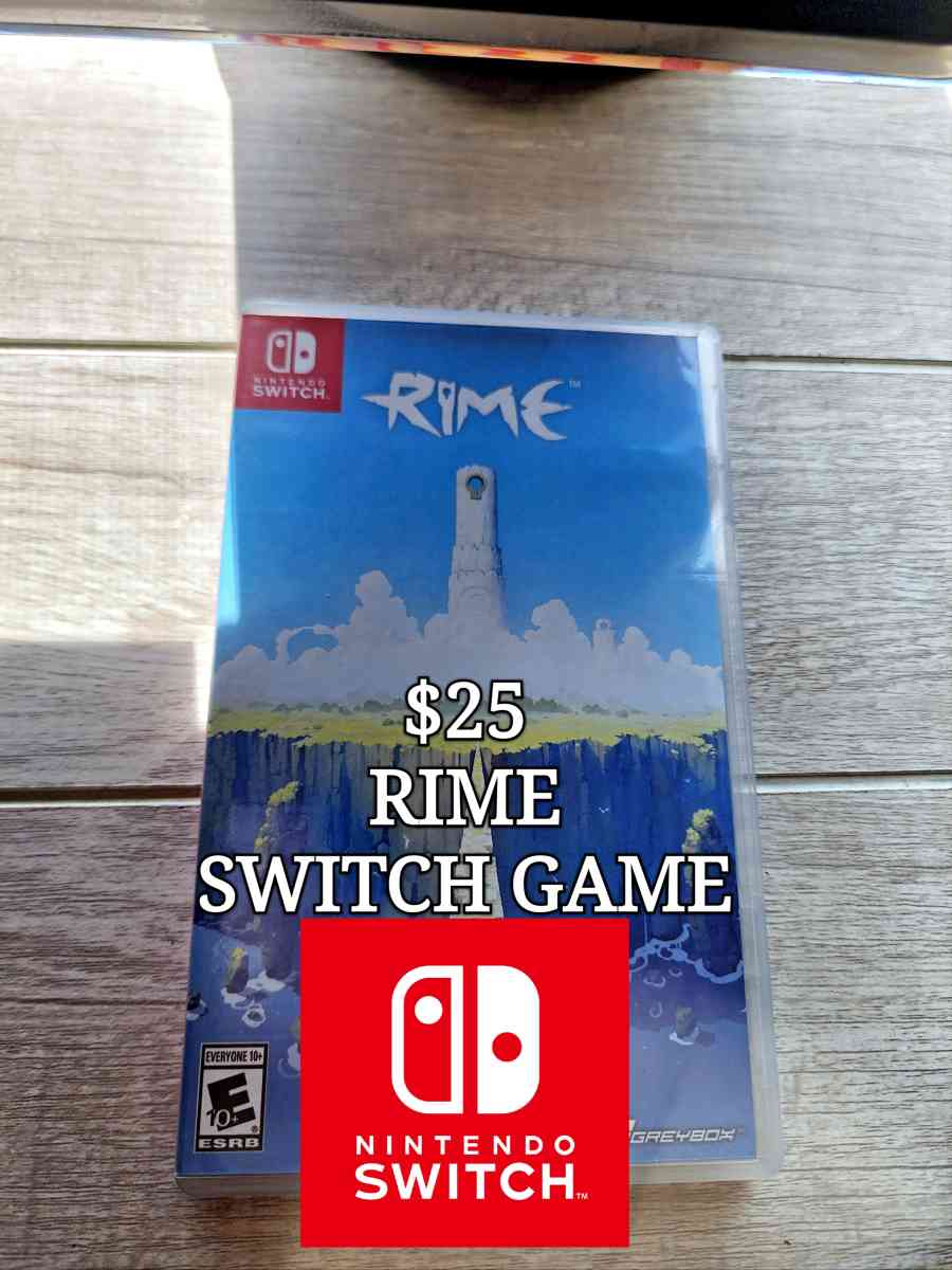 Rime Nintendo Switch Game - Manteca, California