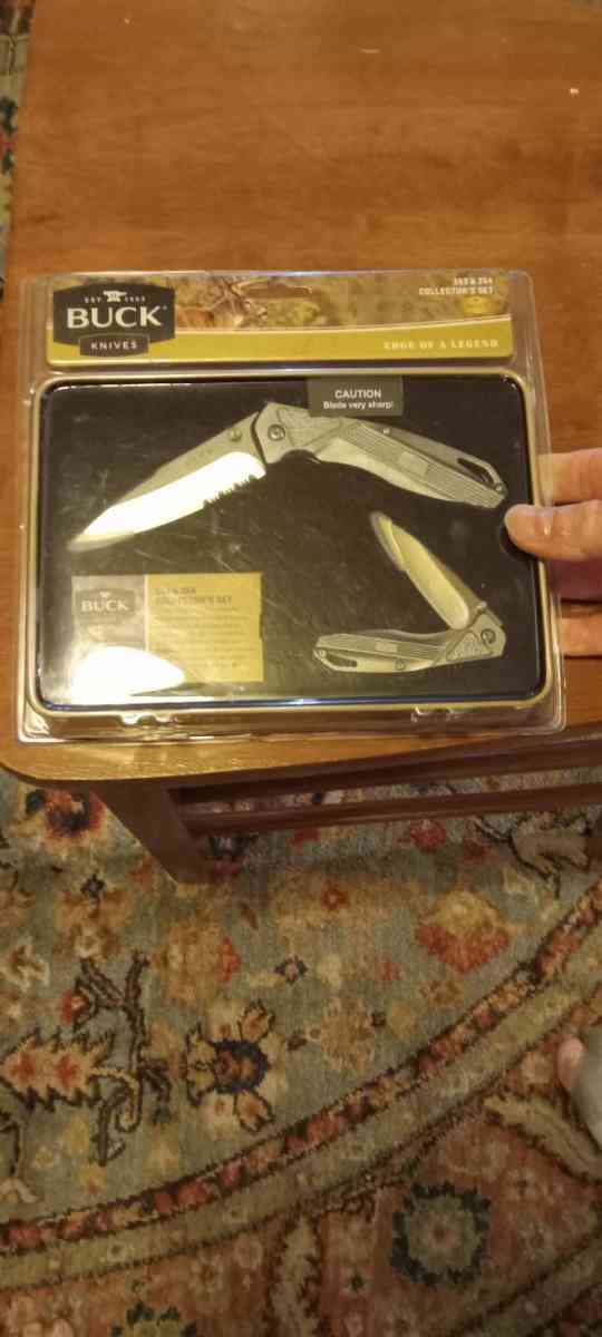 Buck knife set - Pensacola, Florida - FleaMarketBay