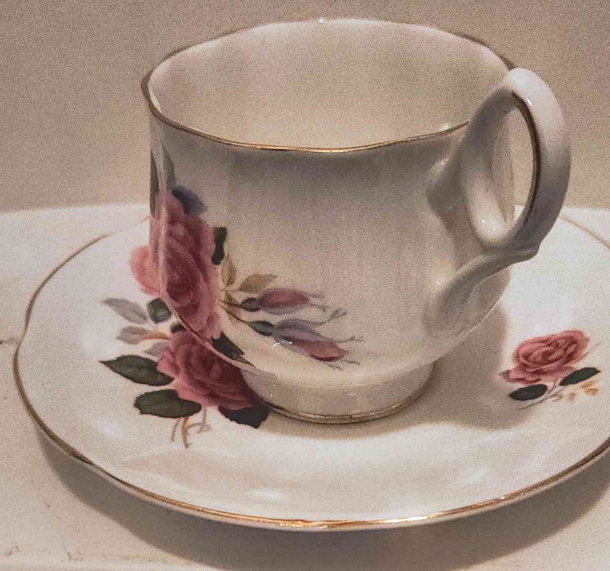 Belmont Fine China TeaCup Saucer - Buford, Georgia - FleaMarketBay