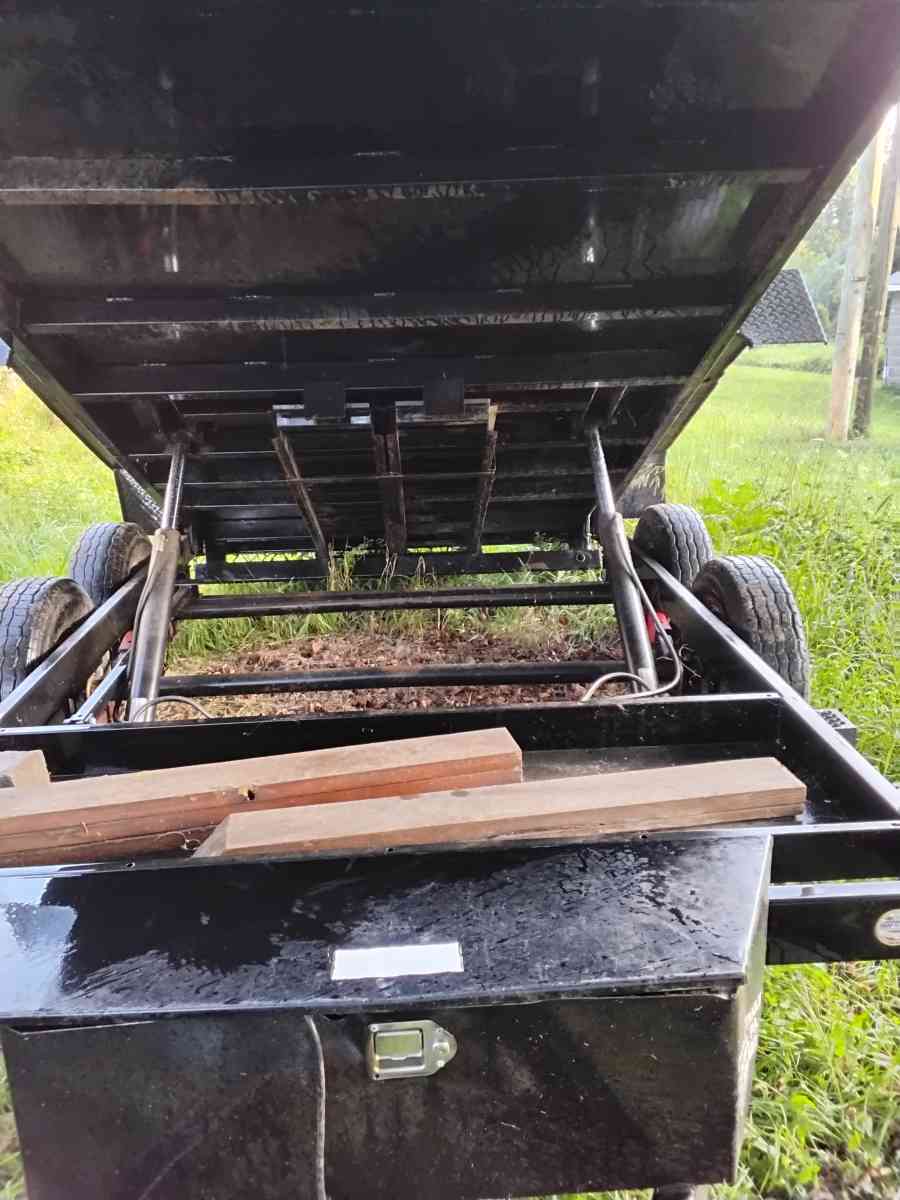 2018 SurTack Dump Trailer with Ramps Like New - Williamstown, New Jersey - FleaMarketBay