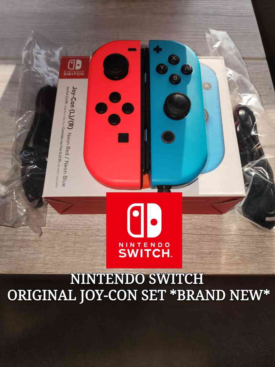NINTENDO Switch Original JoyCon Set Brand New
