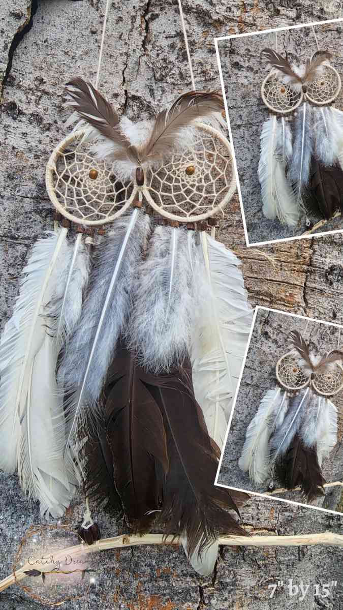 Angry Owl Dream Catcher - Alamo, Texas