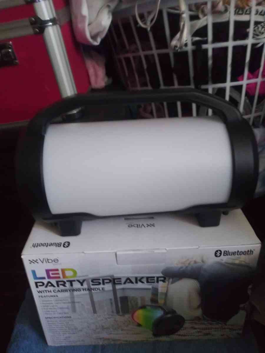 Vibe LED Party Speaker - Tampa, Florida - FleaMarketBay