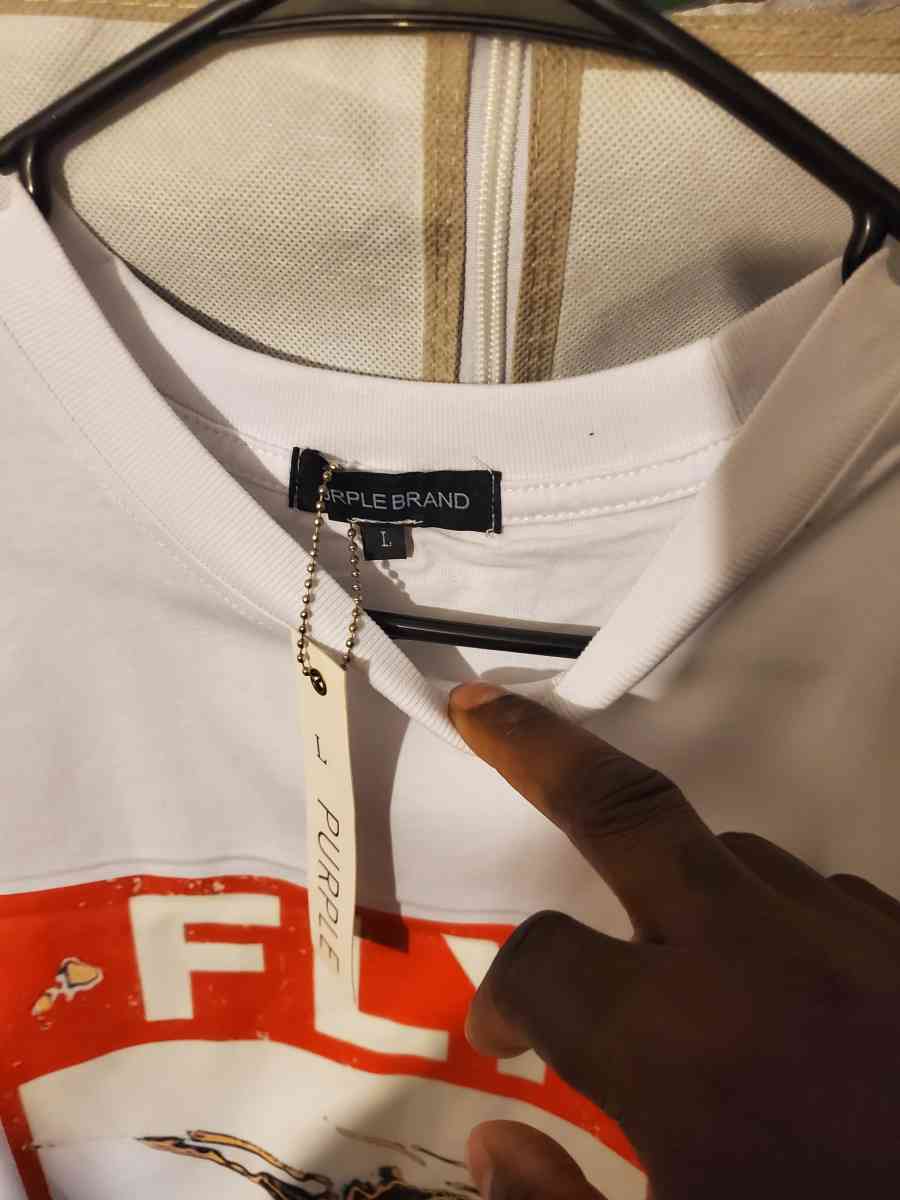 Purple brand graphic design shirt - Chester, Virginia - FleaMarketBay