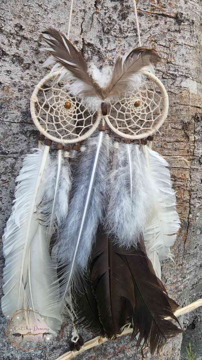 Angry Owl Dream Catcher - Alamo, Texas - FleaMarketBay
