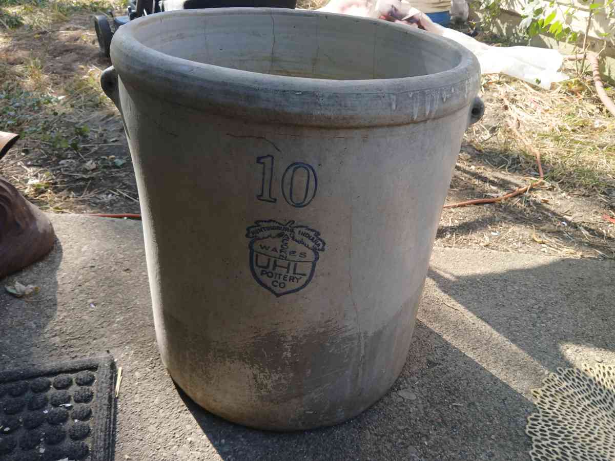 UHL Pottery Co Acorn Wares 10 Gallon Stonewa - Dayton, Ohio - FleaMarketBay