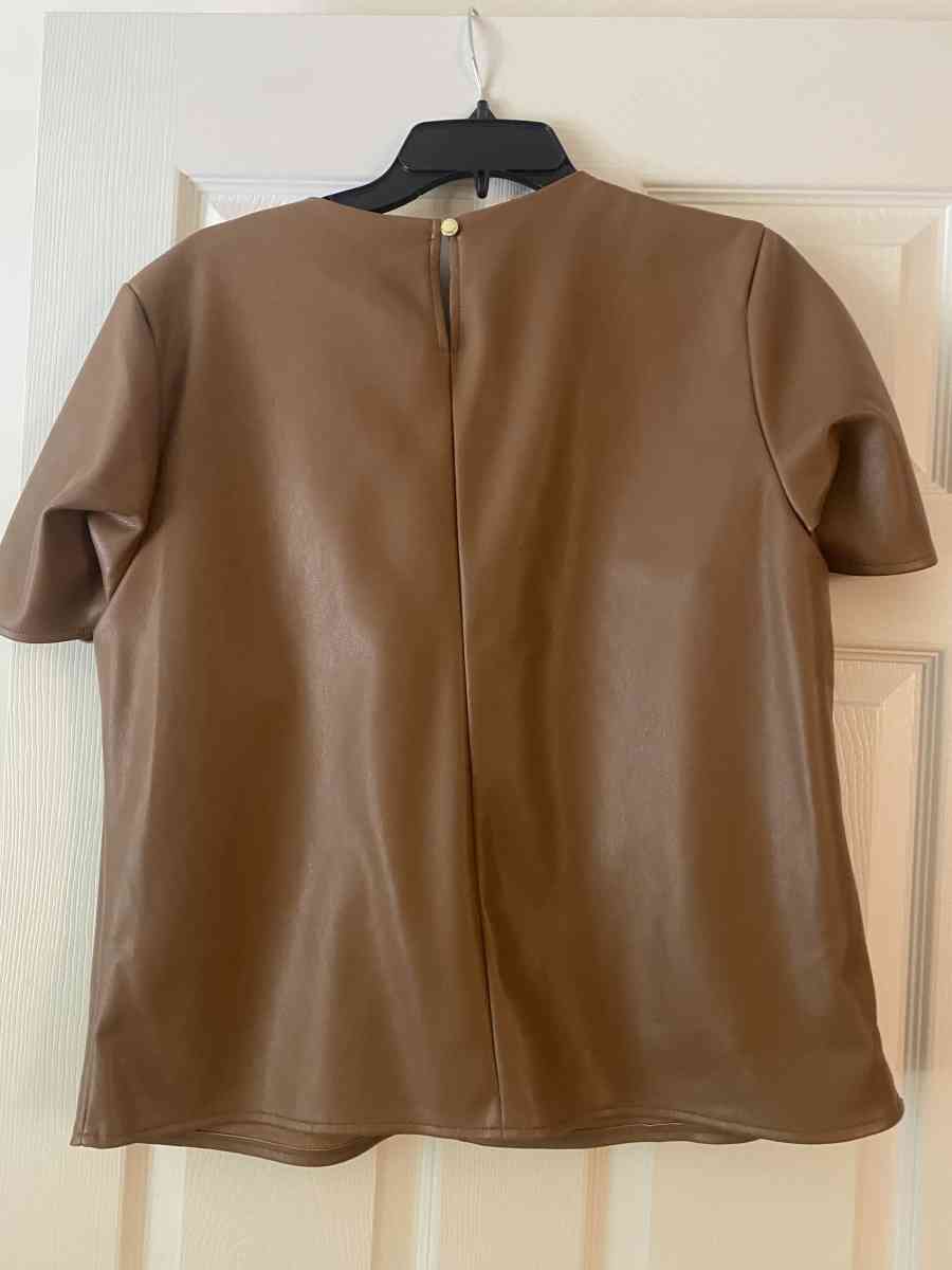 Marc New York faux leather top - Cincinnati, Ohio - FleaMarketBay