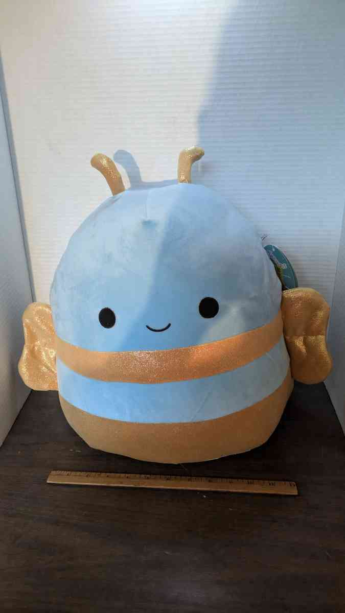 Squishmallows Adopt Me Queen Bee Kelly toy 14 Gold Glitter - Phoenix, Arizona