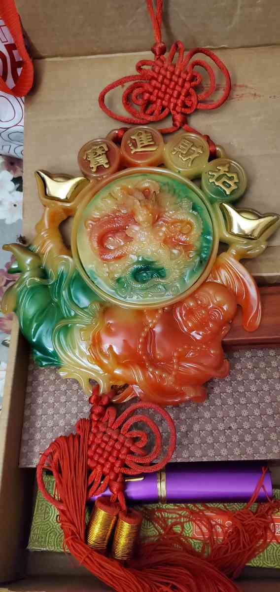 Antiques Collectibles Giok Kwan Kong dan Kwan Ping keberuntung - Buffalo, New York - FleaMarketBay