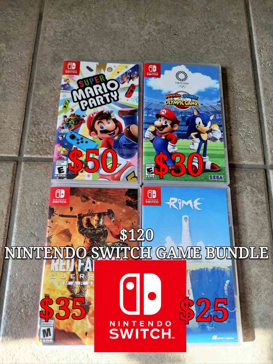 Nintendo Switch Game Bundle - Manteca, California