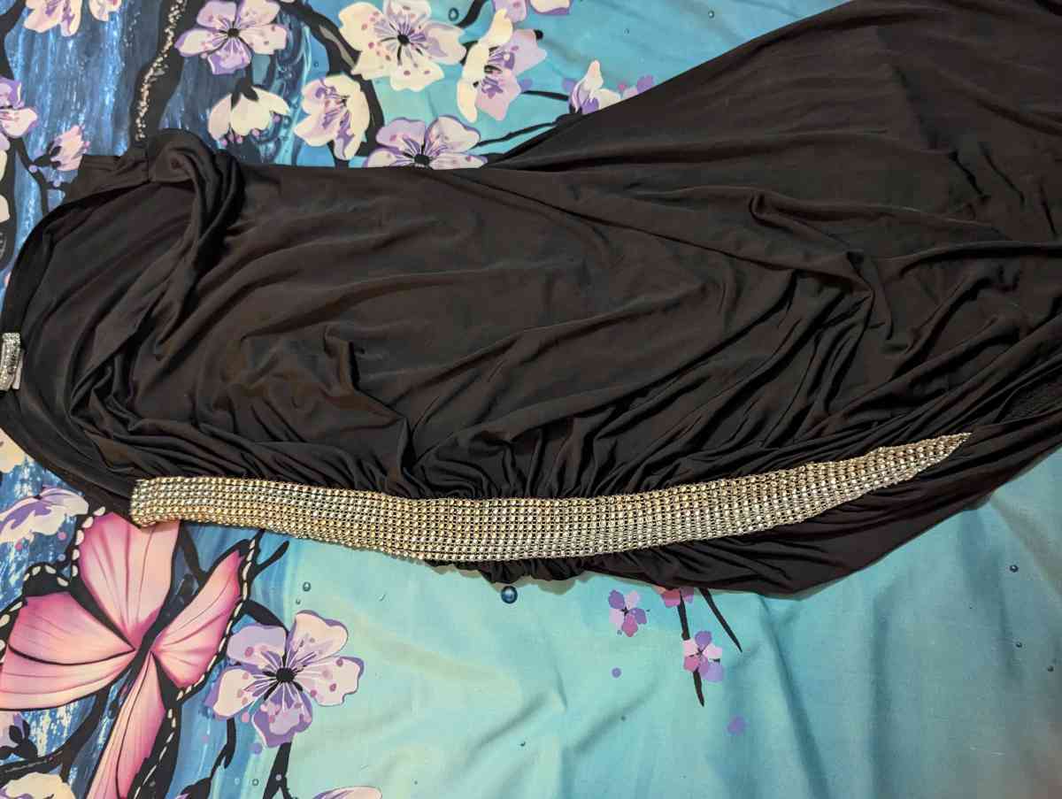 Black nightclub dress - Blanchard, Louisiana