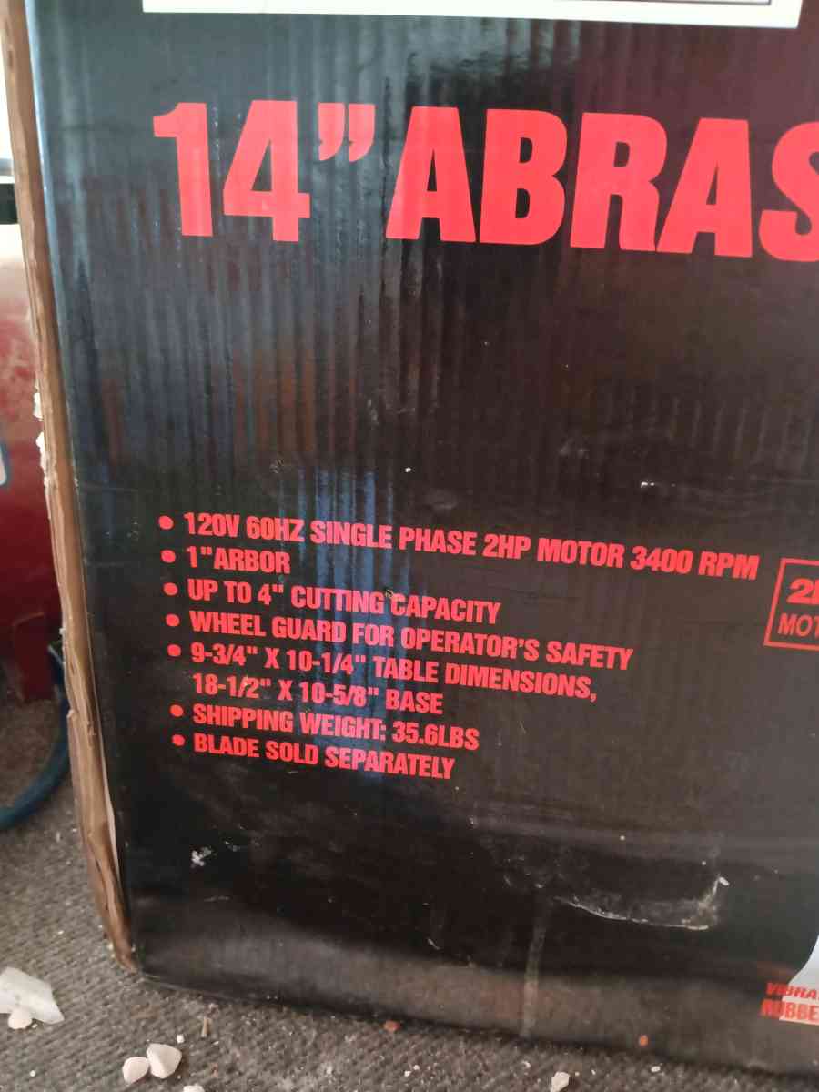 cutoff saw - Florence, Arizona