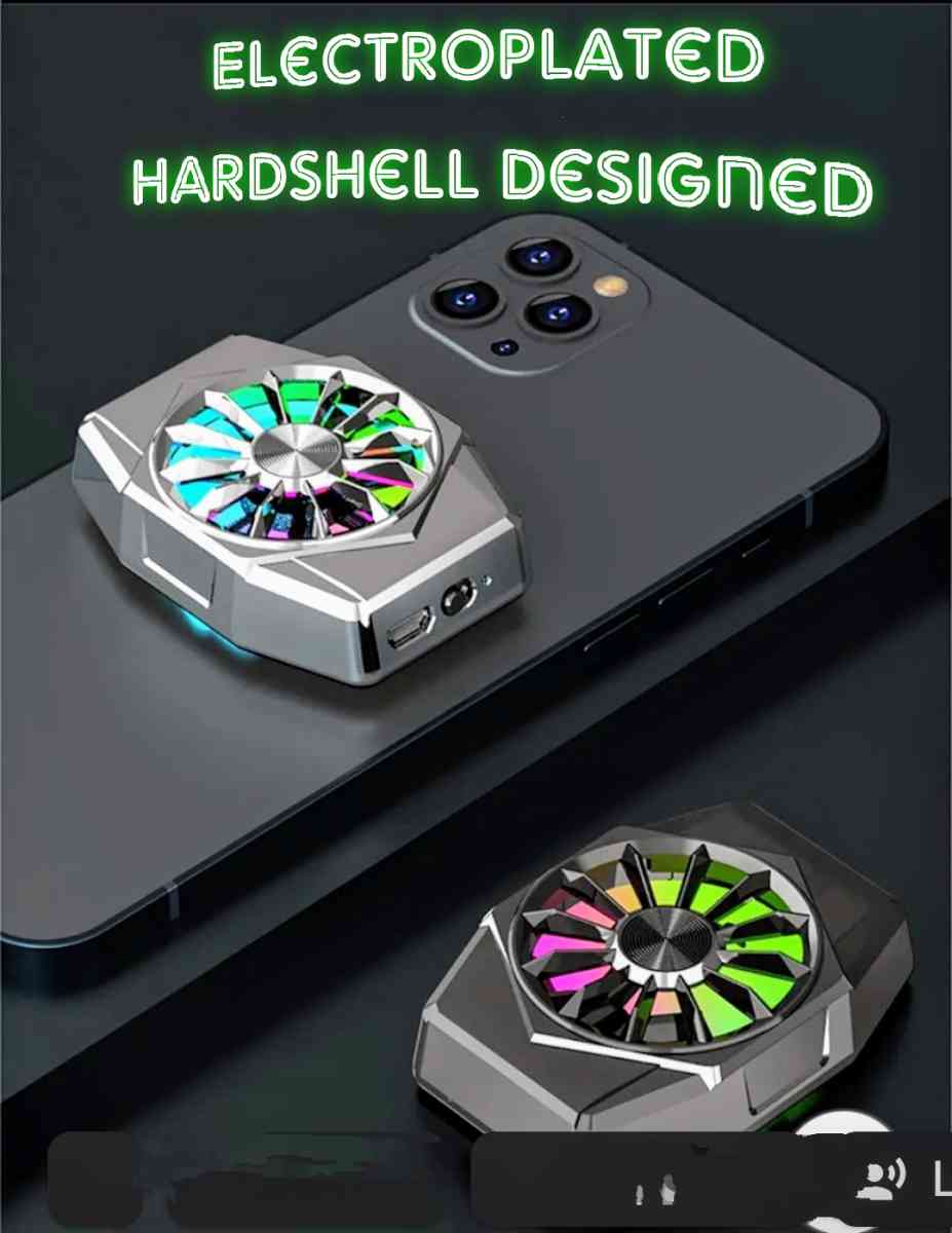 radiator fan for android and apple phones metallic blk - Farmingdale, New York
