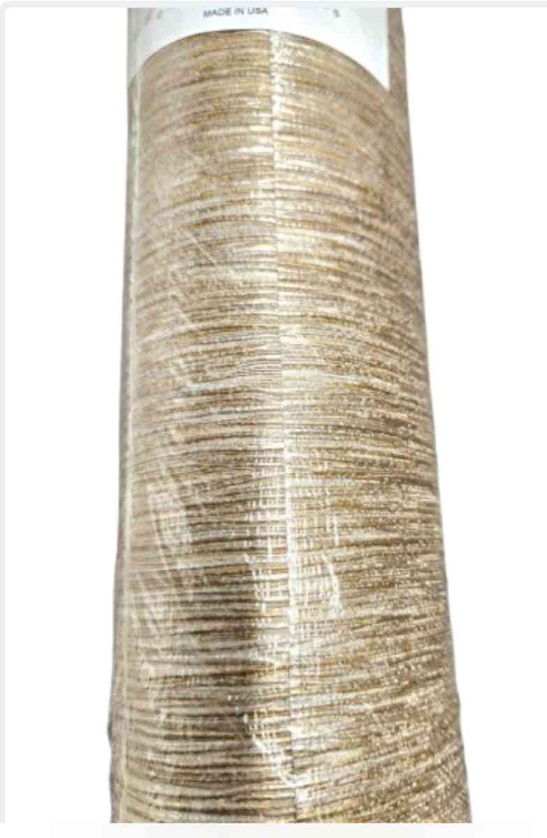7 dbl Rolls of York ModernContemporary Gold Silver Metallic - Kenner, Louisiana - FleaMarketBay