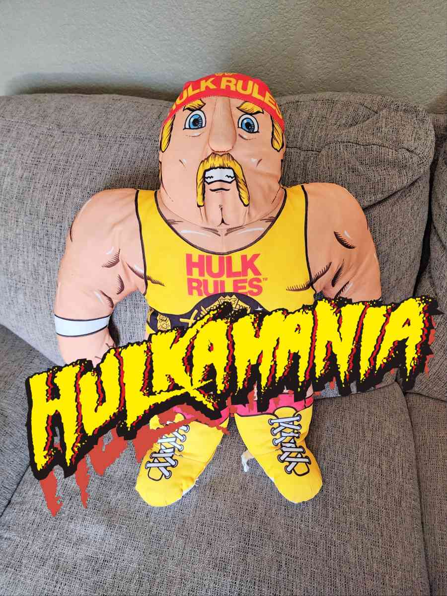 1990 WWF Hulk Hogan Wrestling Buddy By Tonka - Manteca, California