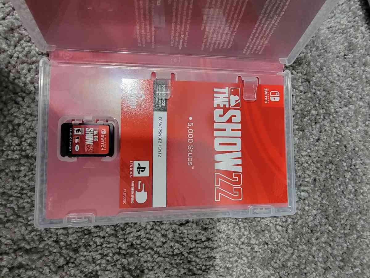 nintendo switch mlb the show 22 - Westminster, Colorado - FleaMarketBay