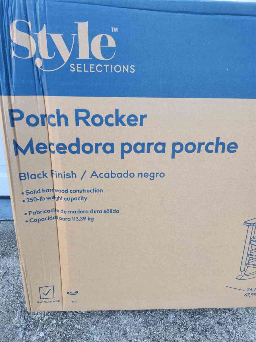 Style Selections Porch Rocker - Homosassa, Florida - FleaMarketBay
