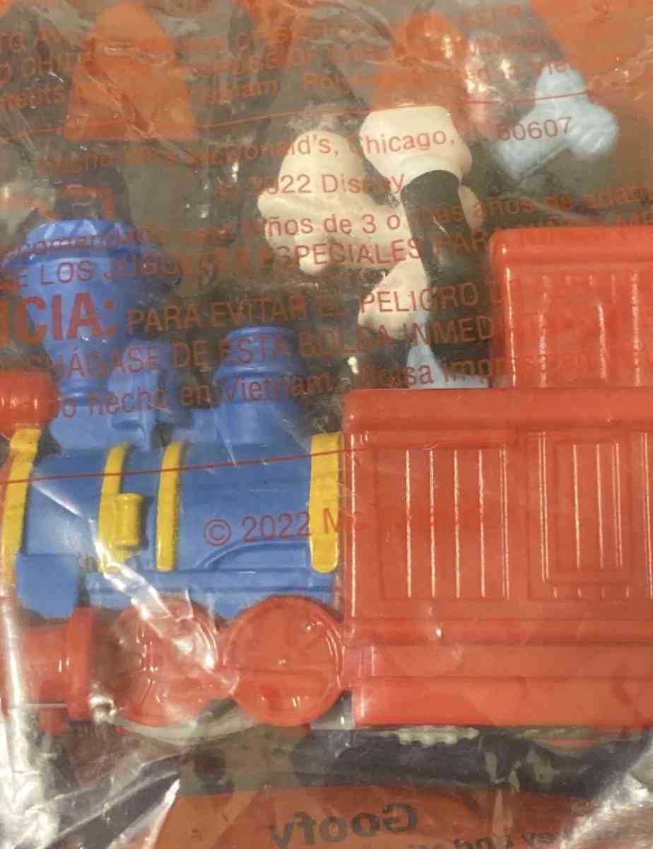 2022 McDonalds Happy Meal Toy 1 Goofy Train Walt Disney Worl - Lake Villa, Illinois - FleaMarketBay