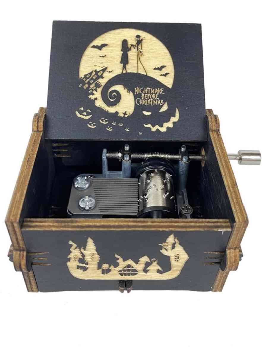 Halloween Musical Musical Wood Box - Grand Terrace, California - FleaMarketBay