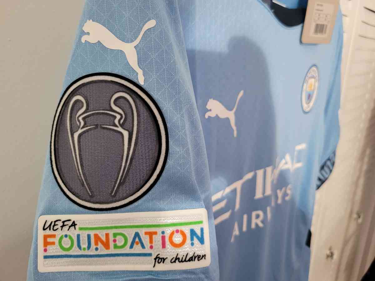 Manchester City Jersey Soccer 2025 Player Version Haaland - Miami, Florida - FleaMarketBay