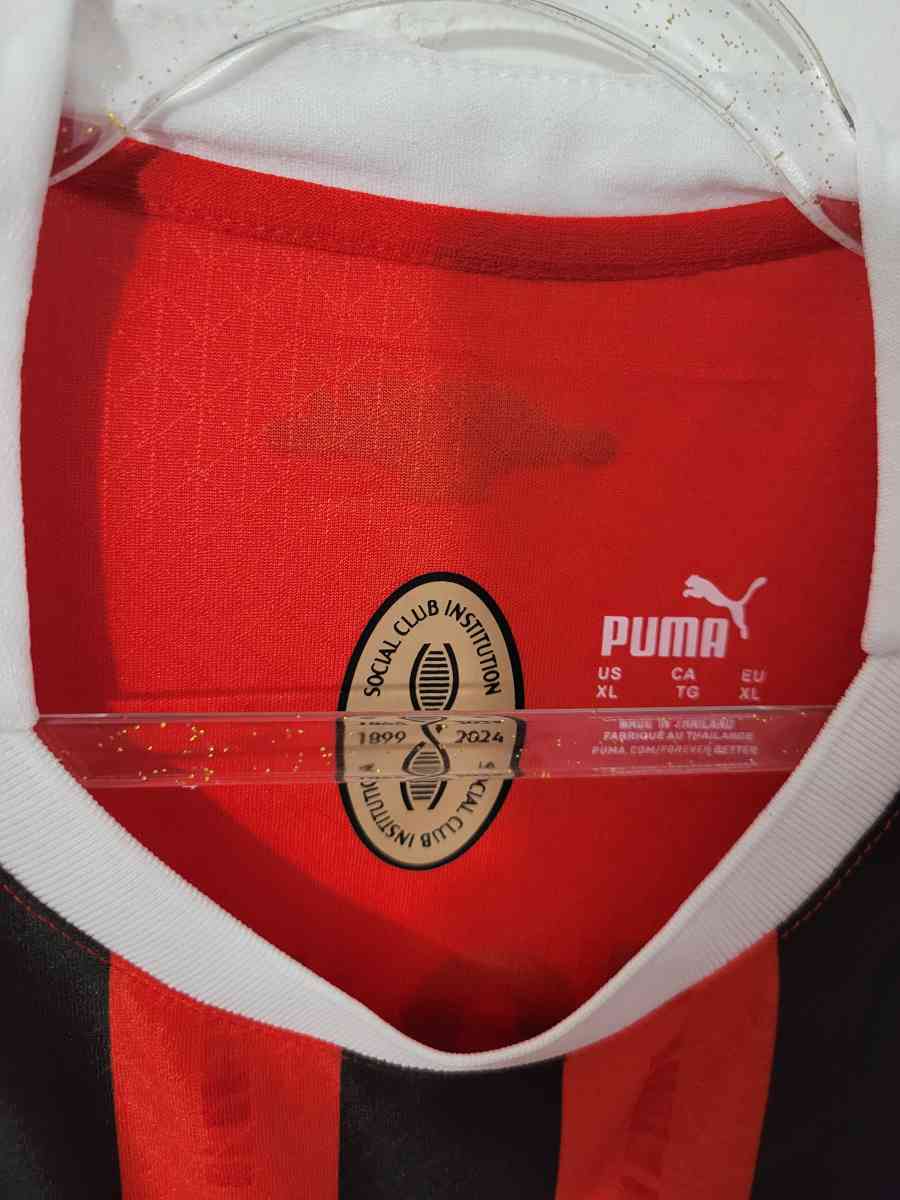 AC Milan Jersey Soccer 2025 Player Version Size M  XL  2XL - Miami, Florida - FleaMarketBay