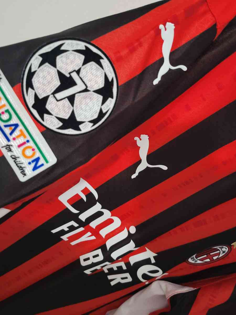 AC Milan Jersey Soccer 2025 Player Version Size M  XL  2XL - Miami, Florida - FleaMarketBay