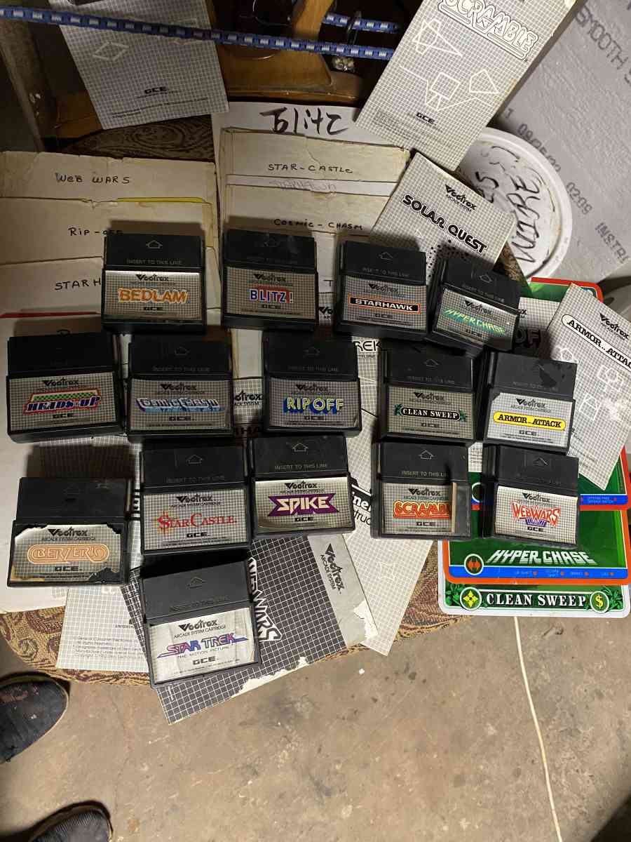 vectrex gaming console - Bullhead City, Arizona - FleaMarketBay