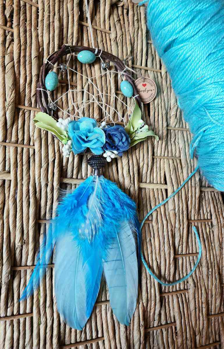 Country Blue Dream Catcher - Alamo, Texas - FleaMarketBay