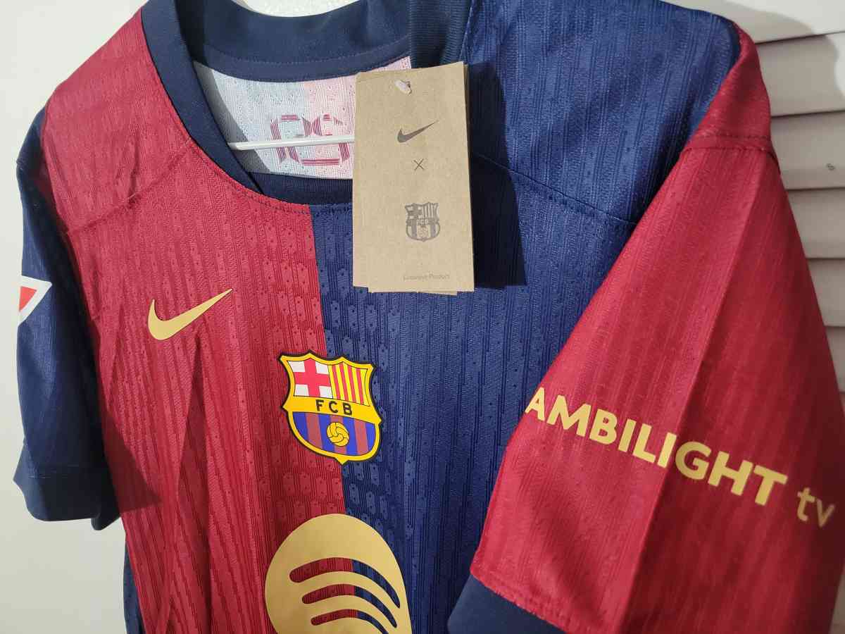 FCB Jersey Soccer Player Version Size L XL 2XL Lewandowski - Miami, Florida - FleaMarketBay