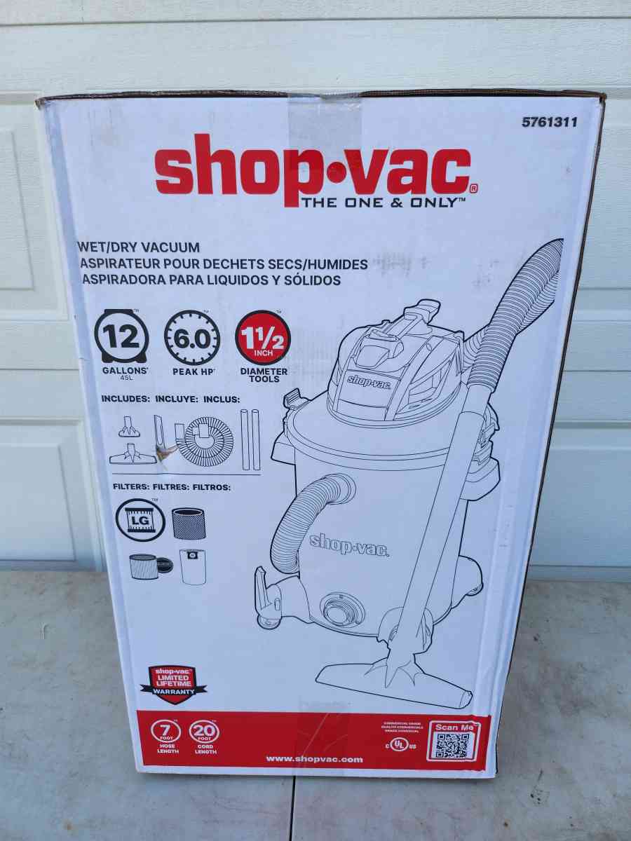 ShopVac Wet Dry Vacuum - Homosassa, Florida - FleaMarketBay
