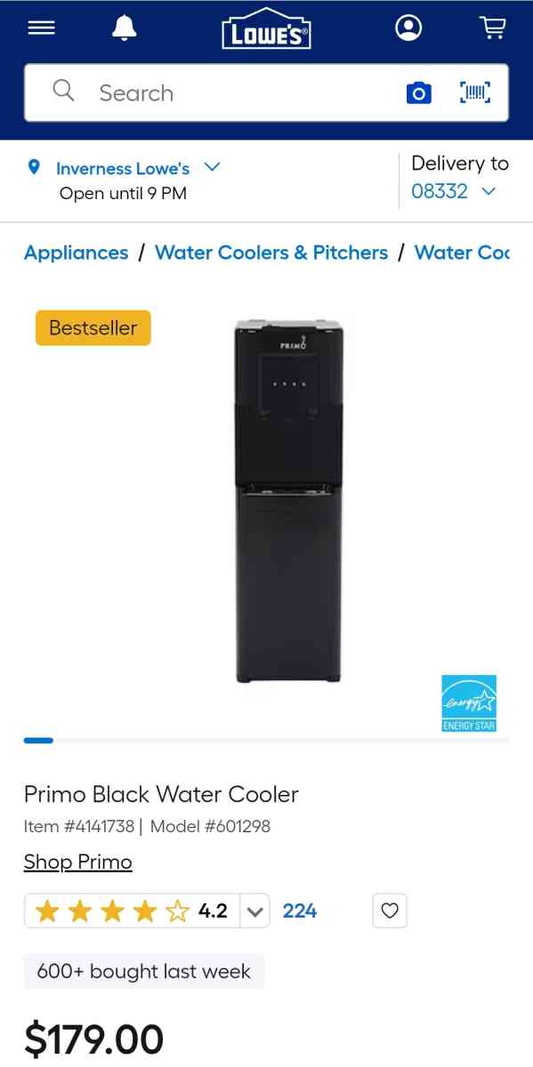 Primo Water Dispenser - Homosassa, Florida - FleaMarketBay