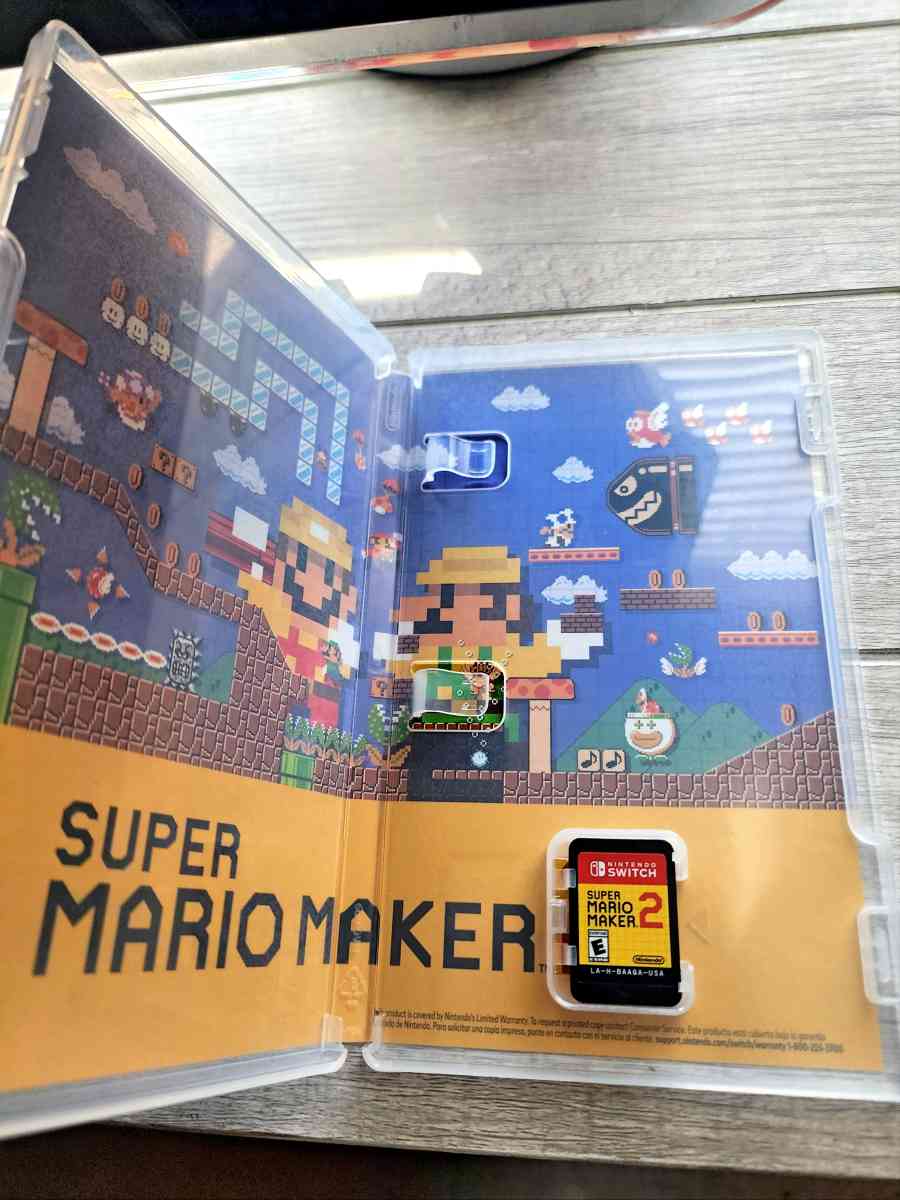 Super Mario Maker 2 Switch Game - Manteca, California - FleaMarketBay