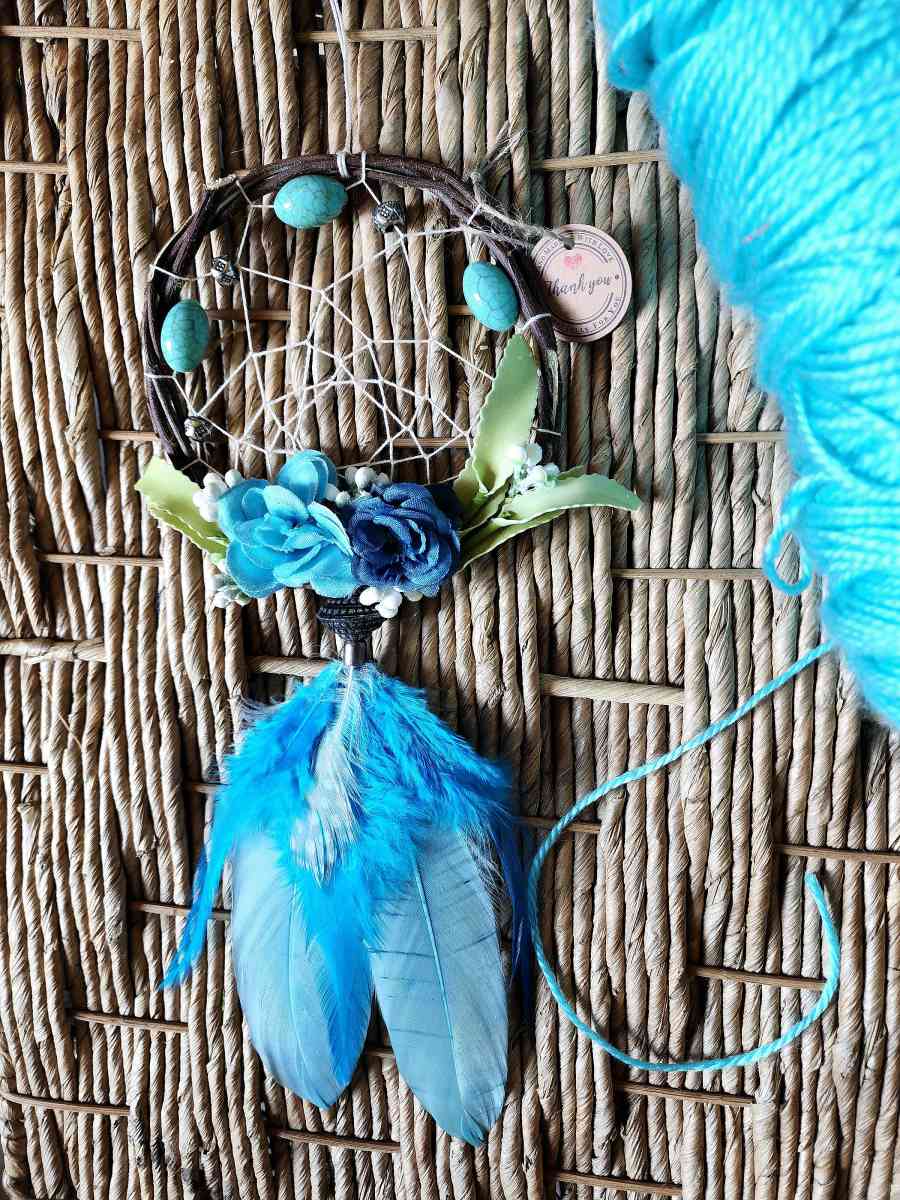 Country Blue Dream Catcher - Alamo, Texas - FleaMarketBay