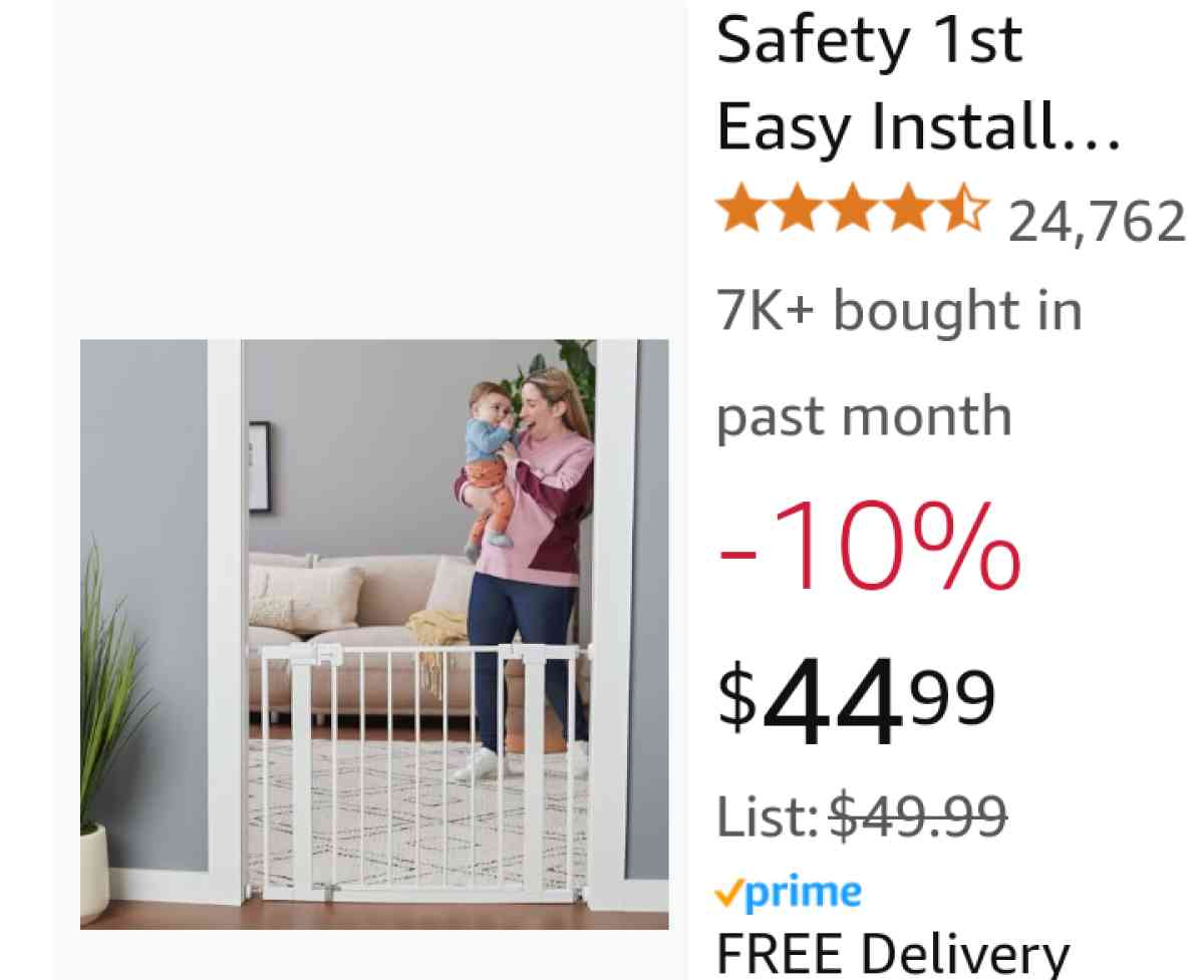 Safety 1st Walk Through Gate - Glendale, Arizona - FleaMarketBay