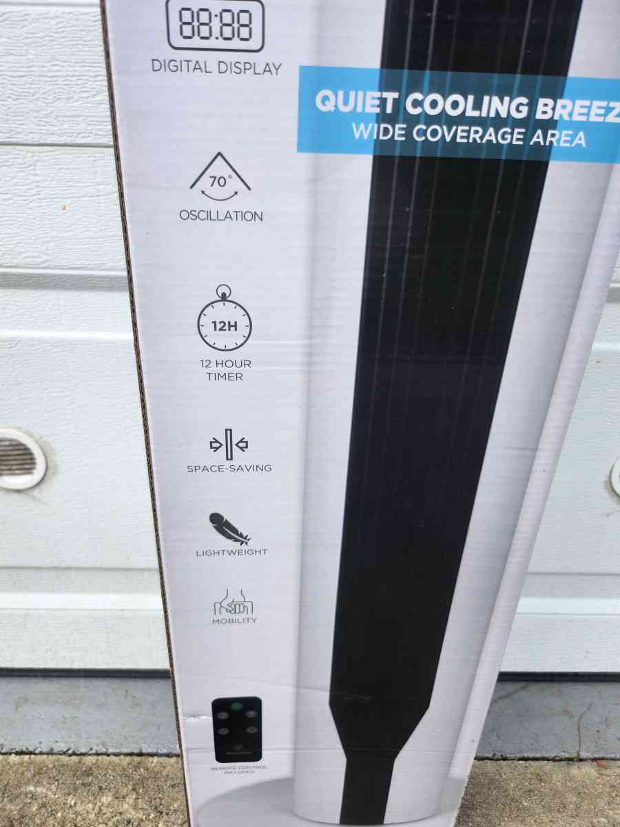 Westinghouse 36 inch Oscillating Tower Fan with Remote Contr - Homosassa, Florida - FleaMarketBay