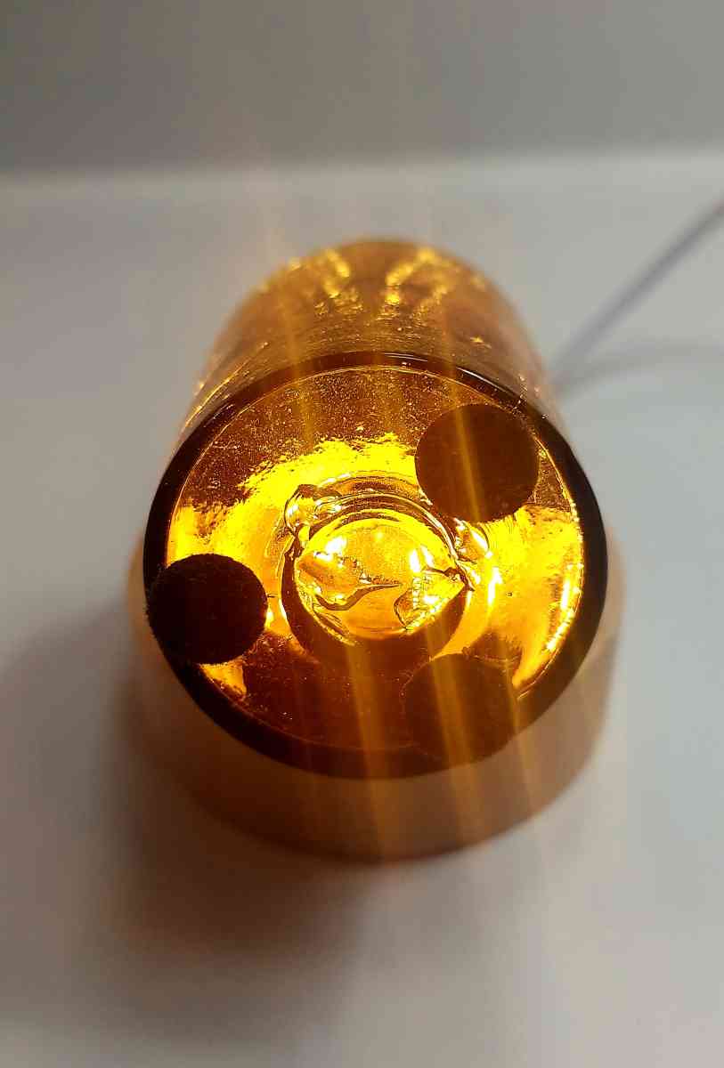 Rare 1840s to 1850s Antique Pontiled Mini Squat Bottle - Saluda, South Carolina - FleaMarketBay