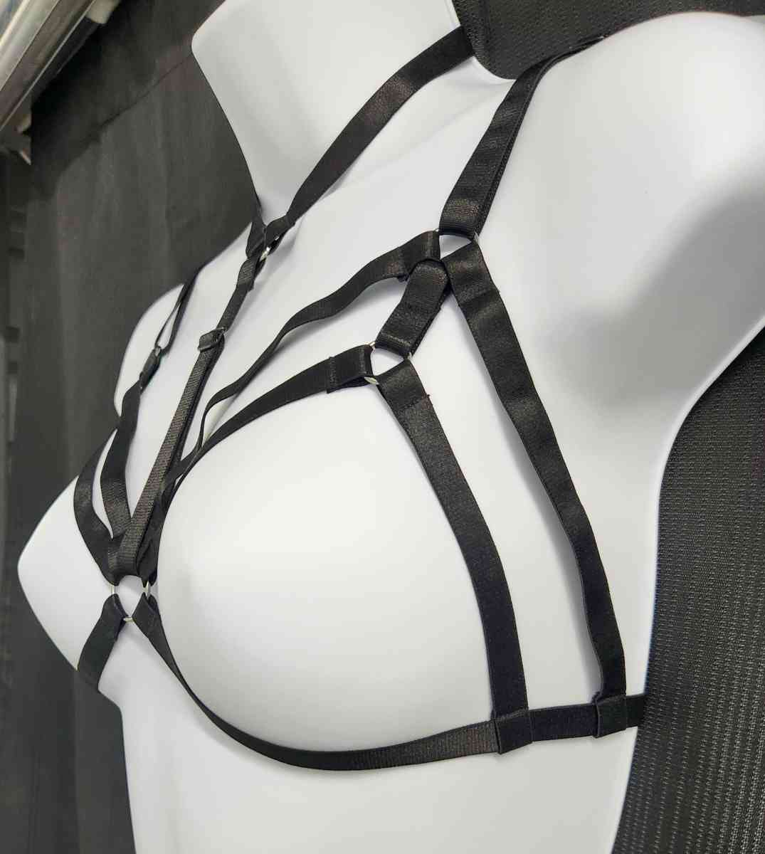 Womens Elastic Adjustable Body Harness Cupless Bra Accessory - Kenner, Louisiana - FleaMarketBay