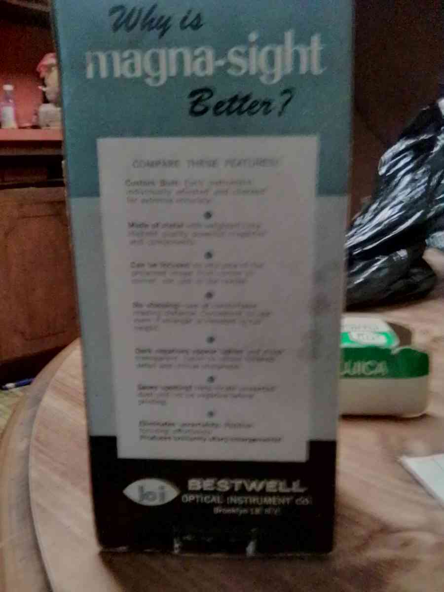 Magna sight focusing magnifier - Easton, Pennsylvania - FleaMarketBay