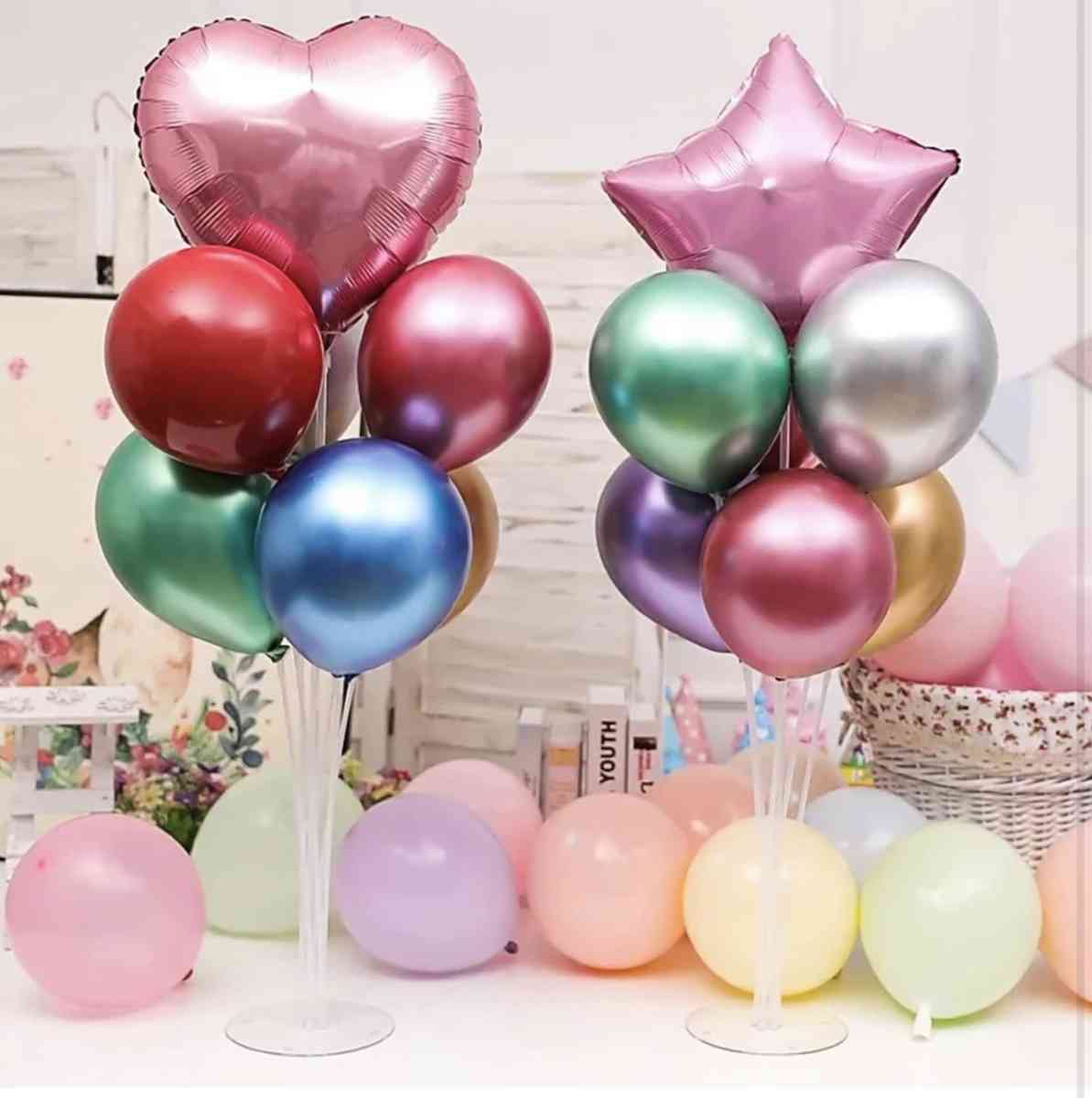 4 Sets Balloon Stand Kits - Grand Terrace, California - FleaMarketBay